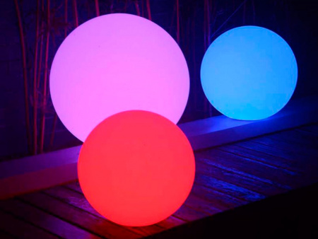 Светящийся LED шар Moonlight 40 см RGB Accum