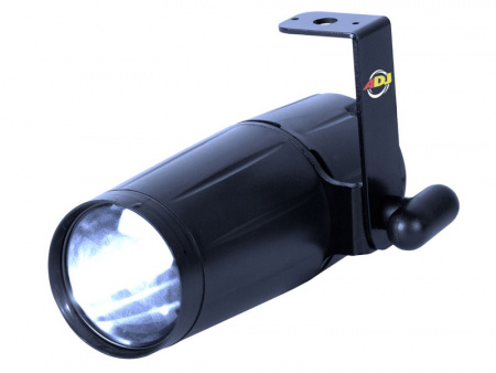 ADJ Pinspot LED Яркий светодиодный прожектор для зеркального шара с углом раскрытия луча 6°,12° 3 Вт