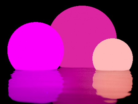 Плавающий шар Moonlight 60 см RGB Accum