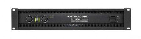 DYNACORD SL 2400  230 В	 Усилитель мощности, класс AB, LPN, 2 x 1200 Вт, 2 U 