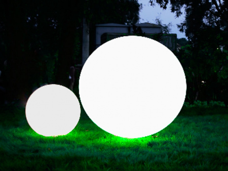 Уличный шар-светильник Moonlight 60 см 220V White