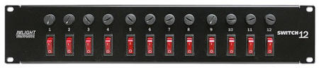 IMLIGHT Switch 12 блок прямых включений, 12 каналов по 1 кВт, защита - предохранитель 5А